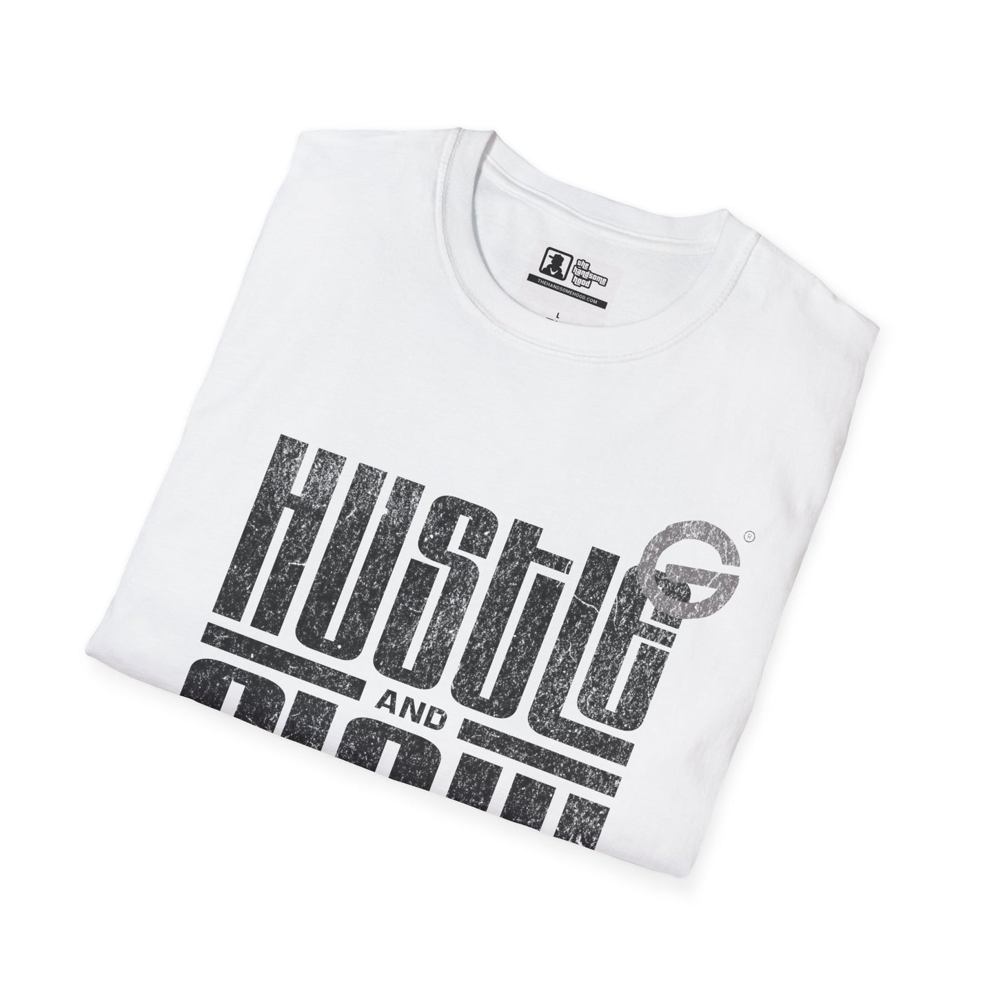 Hustle Flow Motivational Streetwear Tee