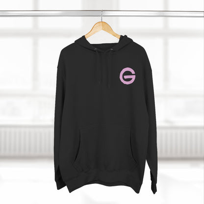 Hustle Flow Pink Graphic Hoodie