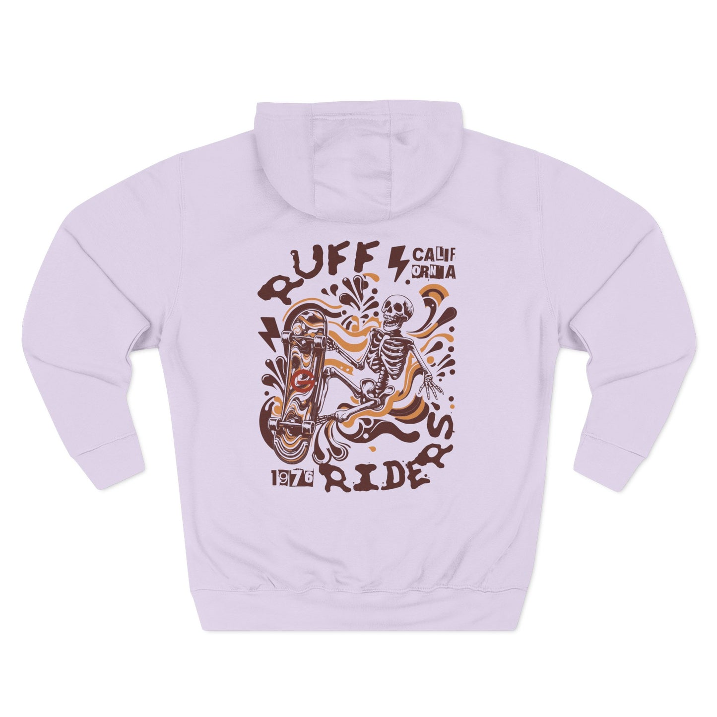 Ruff Riders Biker Skeleton Hoodie