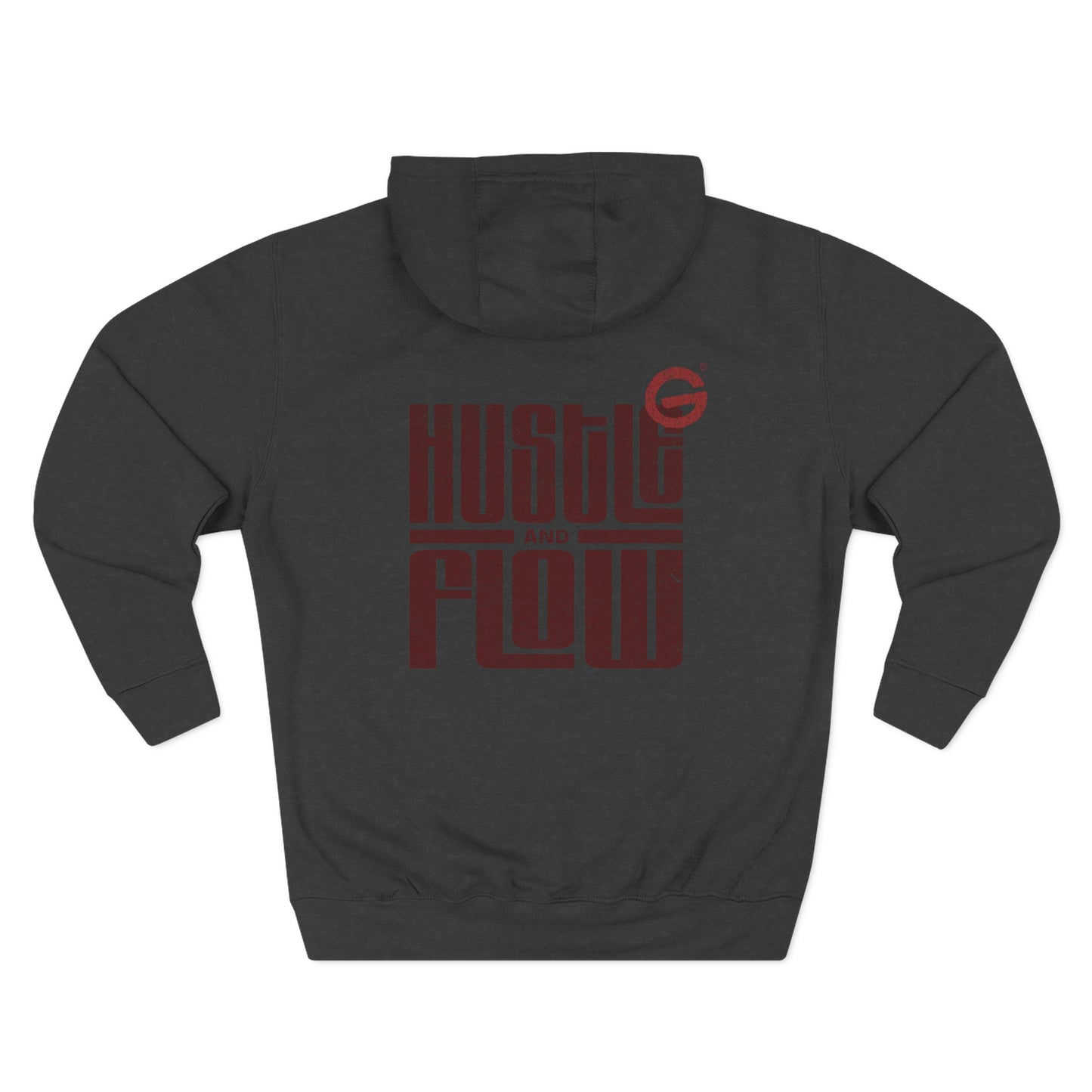 Hustle Flow Graphic Fleece Hoodie