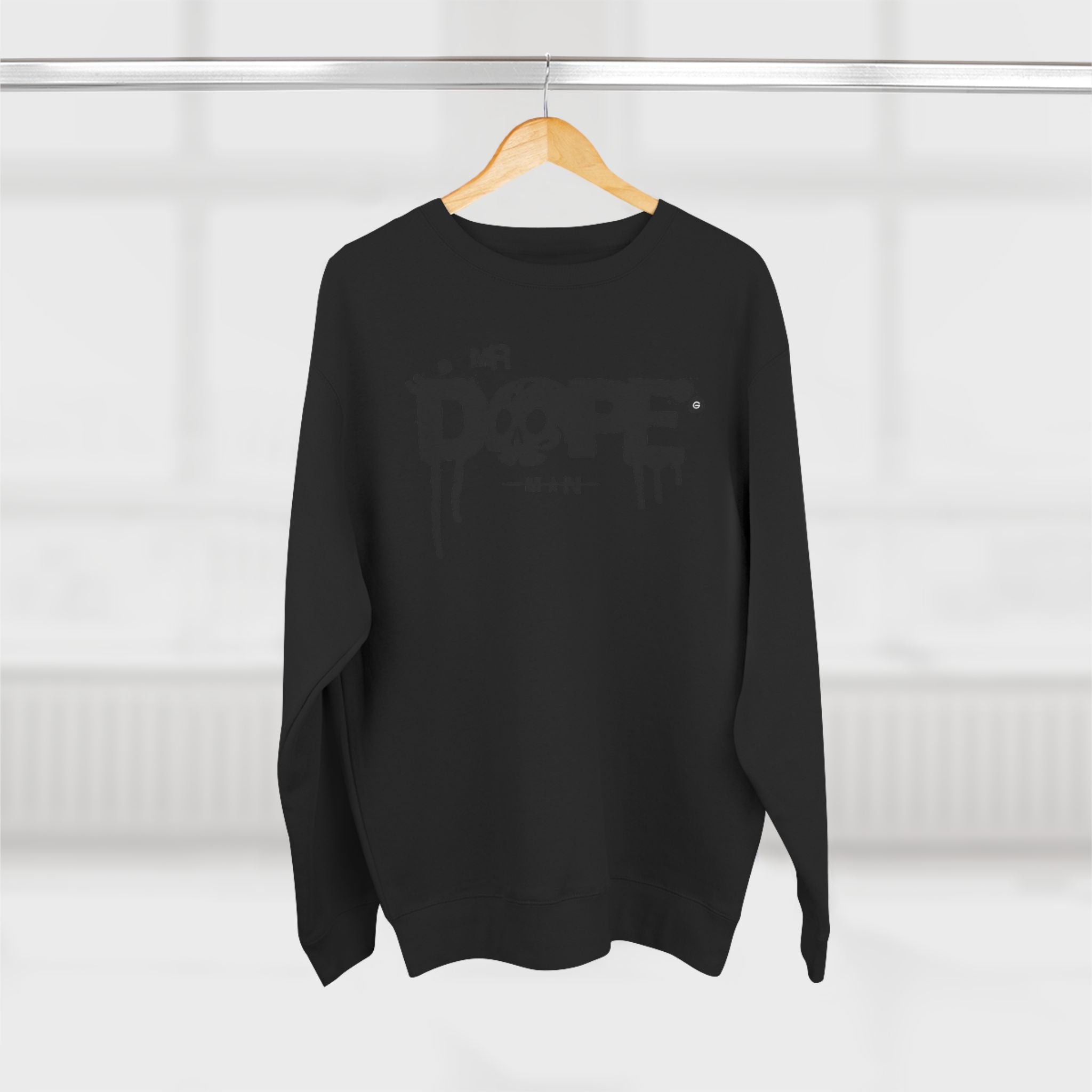Dope Skull Crewneck Sweatshirt — Mr Dope Drip Graphic Pullover