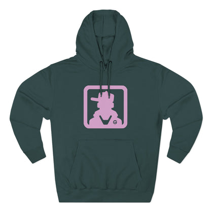 Pastel Pink Cat Hoodie