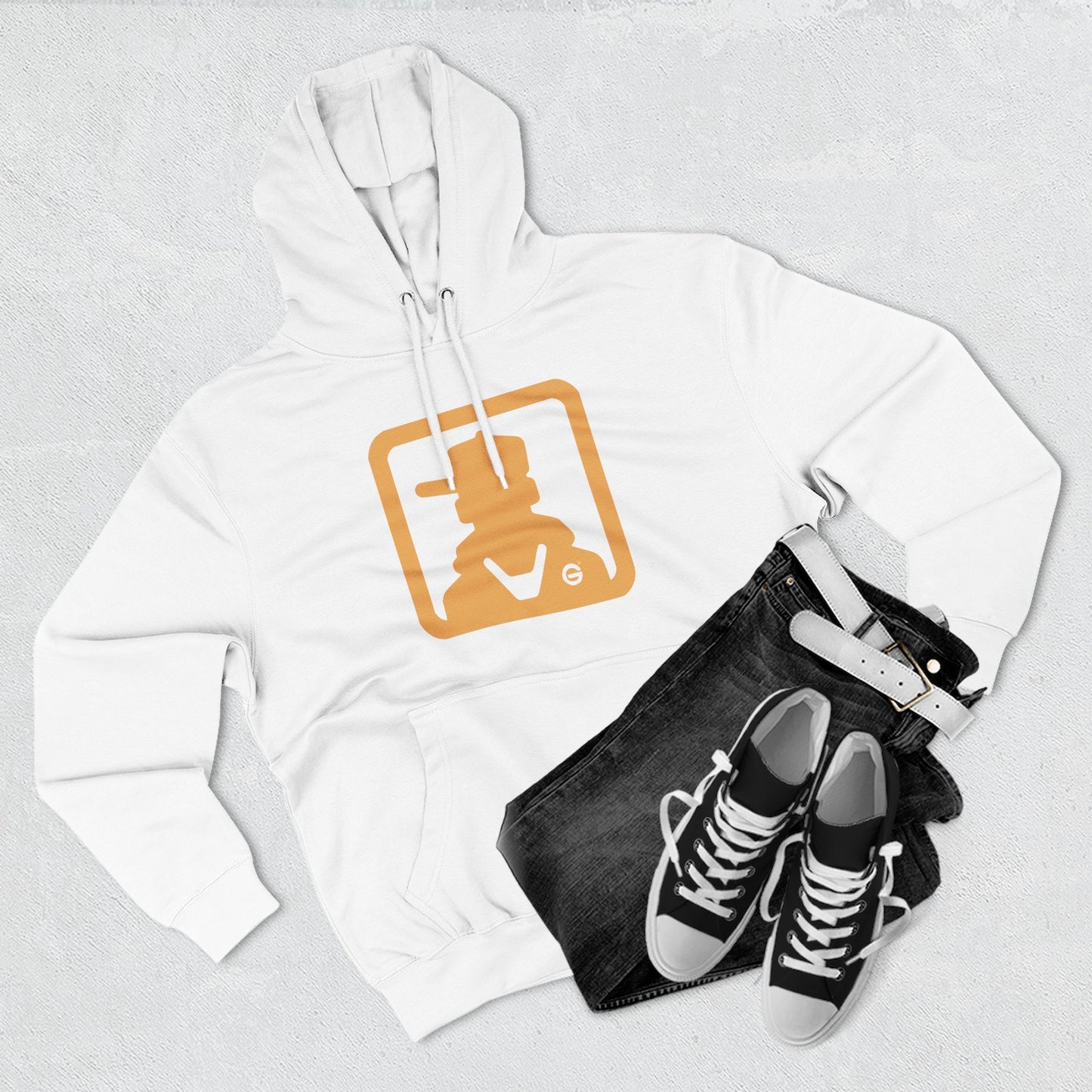 Western Cowboy Silhouette Hoodie