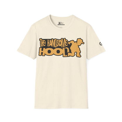 Handsomeschool Graphic T‑Shirt — 'The Handsome Hool' Retro Mascot Tee