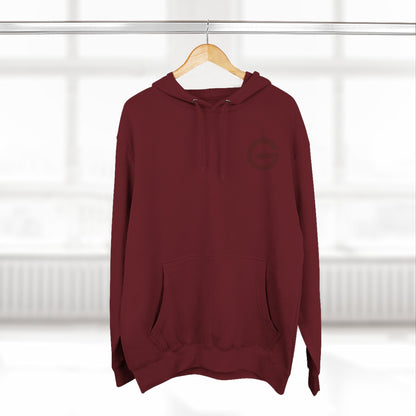 Minimalist 'G' Logo Hoodie Three-Panel