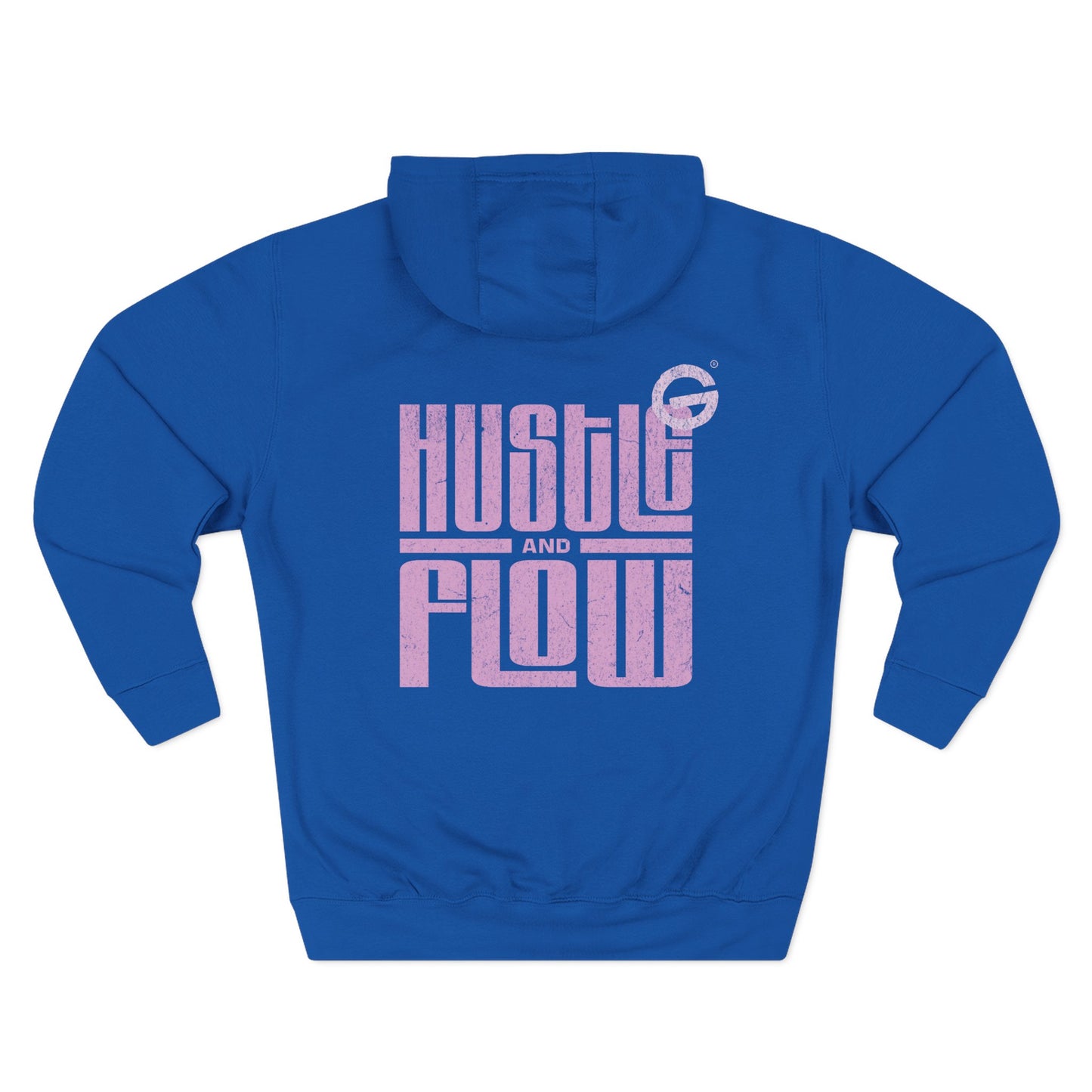Hustle Flow Pink Graphic Hoodie
