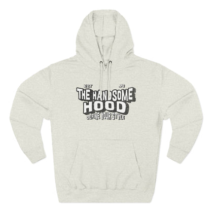 Handsome Hood Retro Script Hoodie