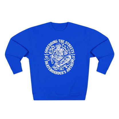 Skate Anarchy Shredding Streets Sweatshirt