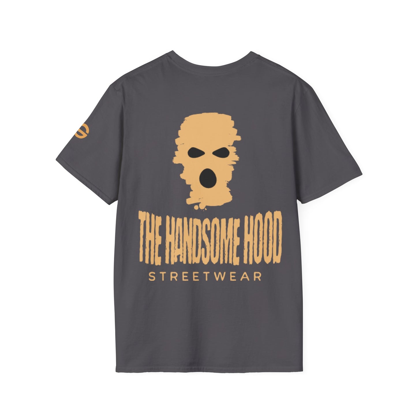Minimal Gold 'G' Logo T-Shirt — Casual Branded Chest Emblem Tee