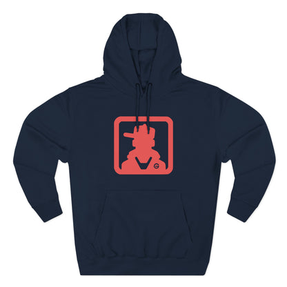 Cowboy Silhouette Western Ranch Hoodie Pullover