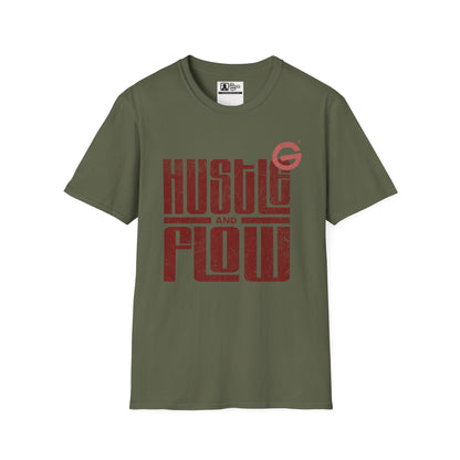 Hustle Flow Motivational Streetwear Tee
