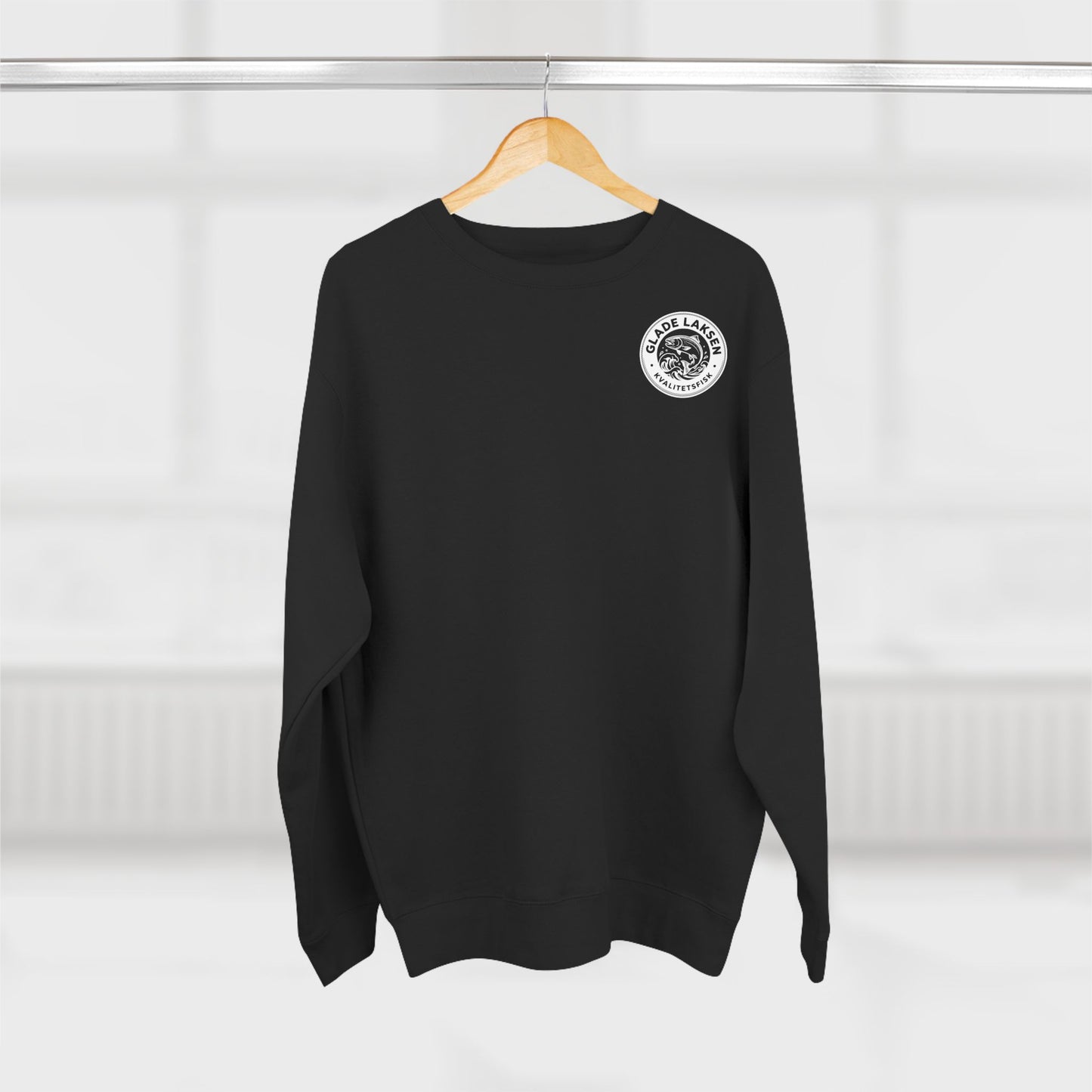 Glade Laksen Scandinavian Fishing Sweatshirt