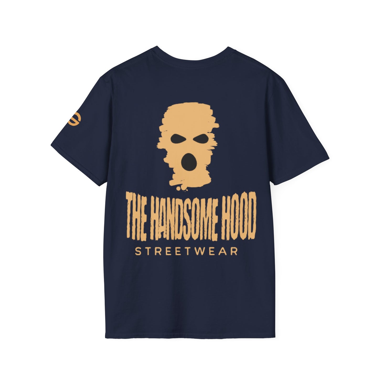 Minimal Gold 'G' Logo T-Shirt — Casual Branded Chest Emblem Tee