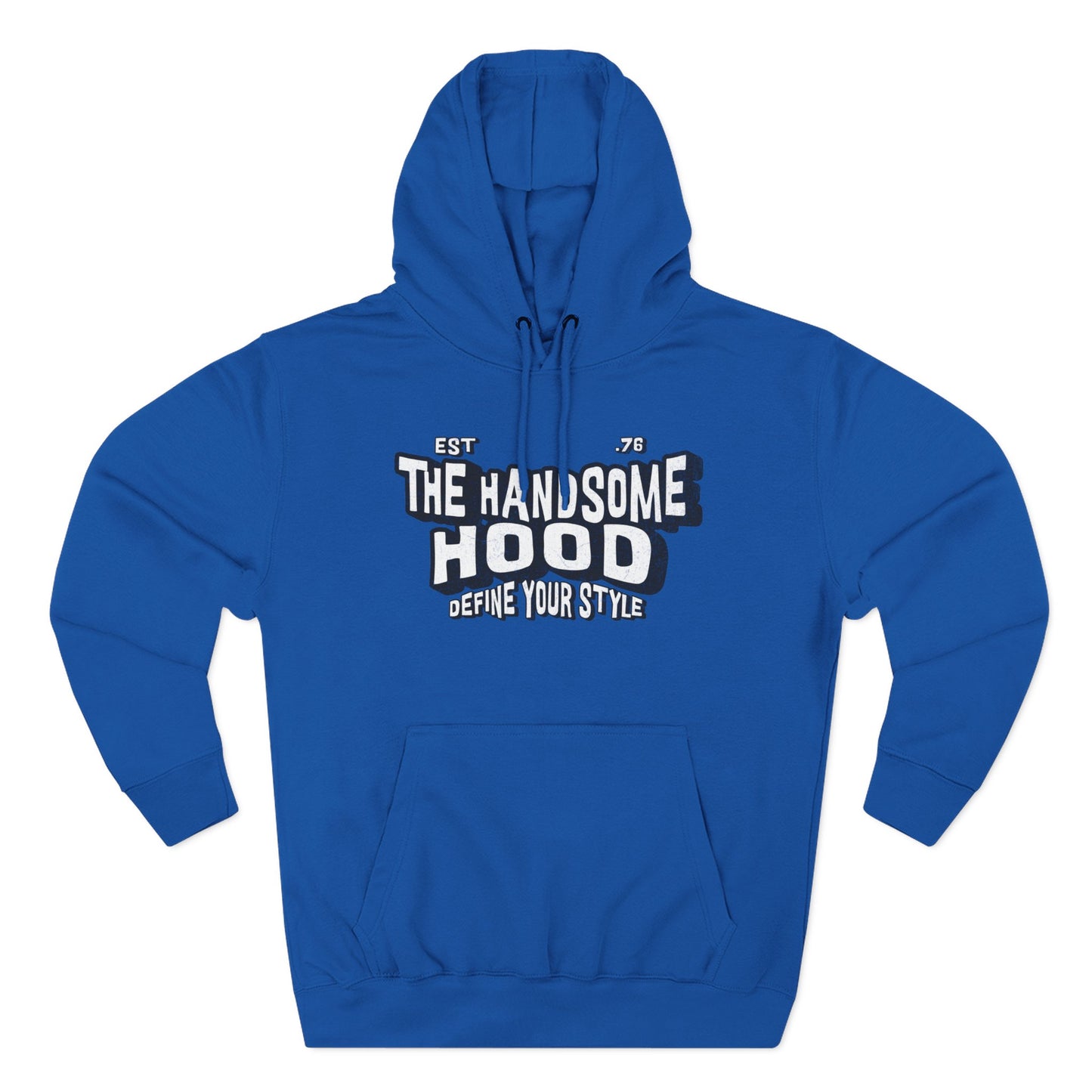 Handsome Hood Retro Script Hoodie
