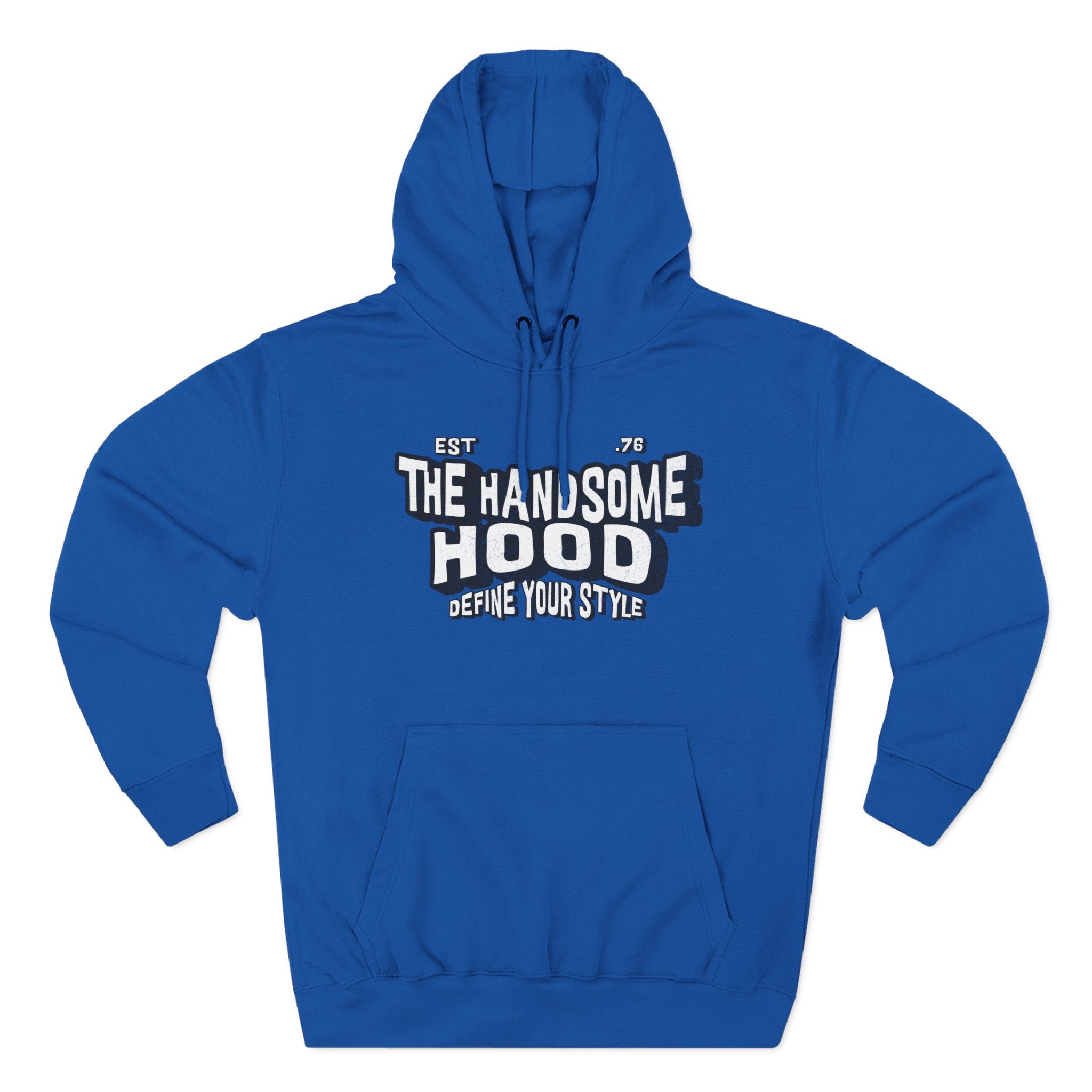 The Handsome Hood Hoodie – Retro Script Graphic Pullover