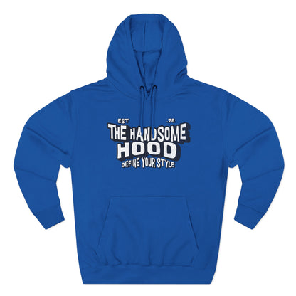 Handsome Hood Retro Script Hoodie
