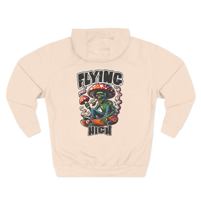 Flying High Mushroom Skateboard Hoodie