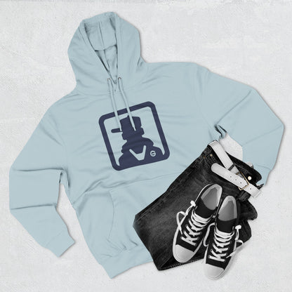 Minimalist Cowboy Silhouette Hoodie — Western Graphic Pullover