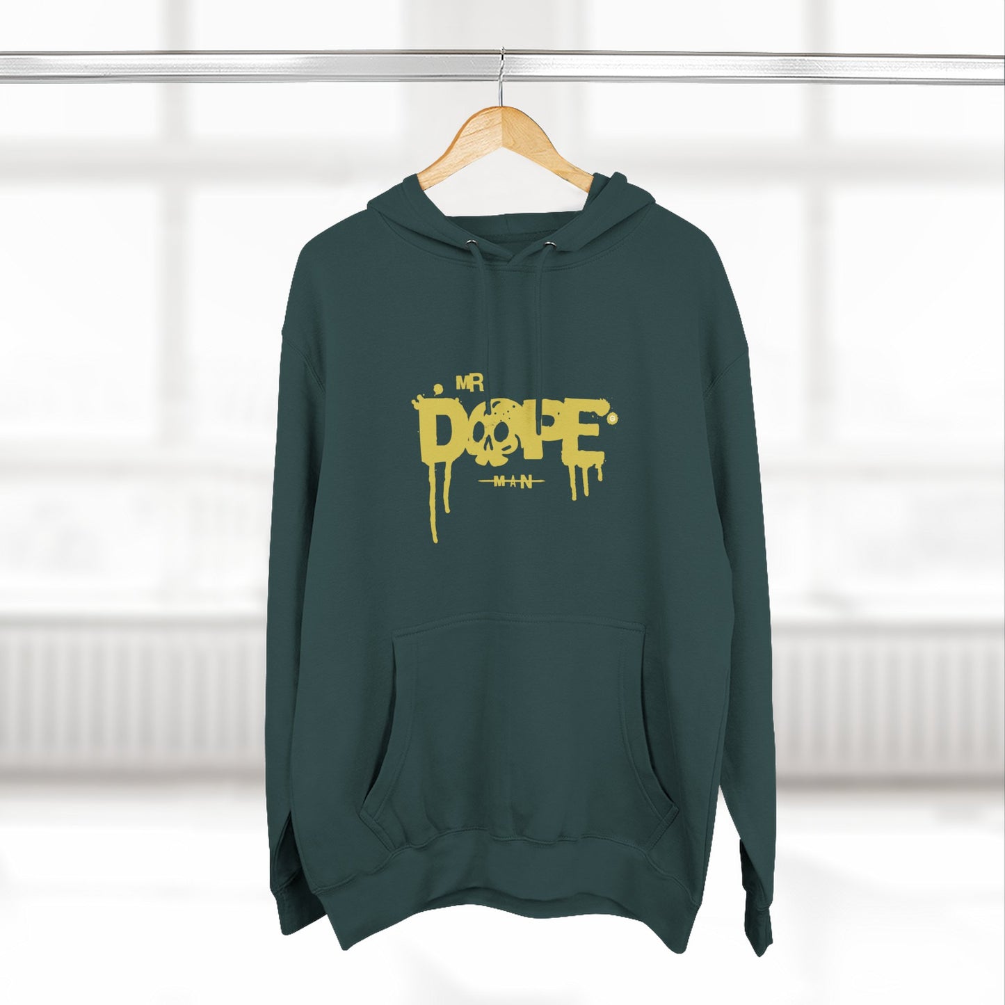 Dope Skull Graffiti Hoodie Urban Streetwear