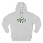 Free Ride Pullover Hoodie — Vintage Diamond Skate/Surf Logo Fleece