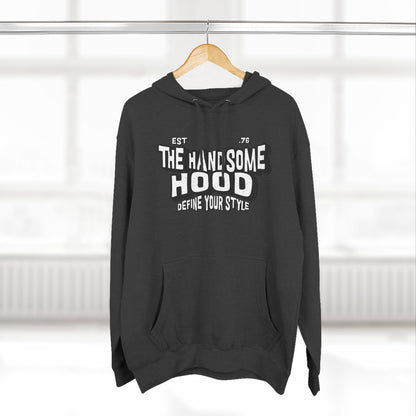 Handsome Hood Retro Script Hoodie