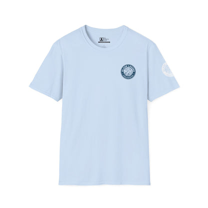Glade Laksen Kvalitetsfisk T-Shirt — Vintage Salmon Fishing Tee