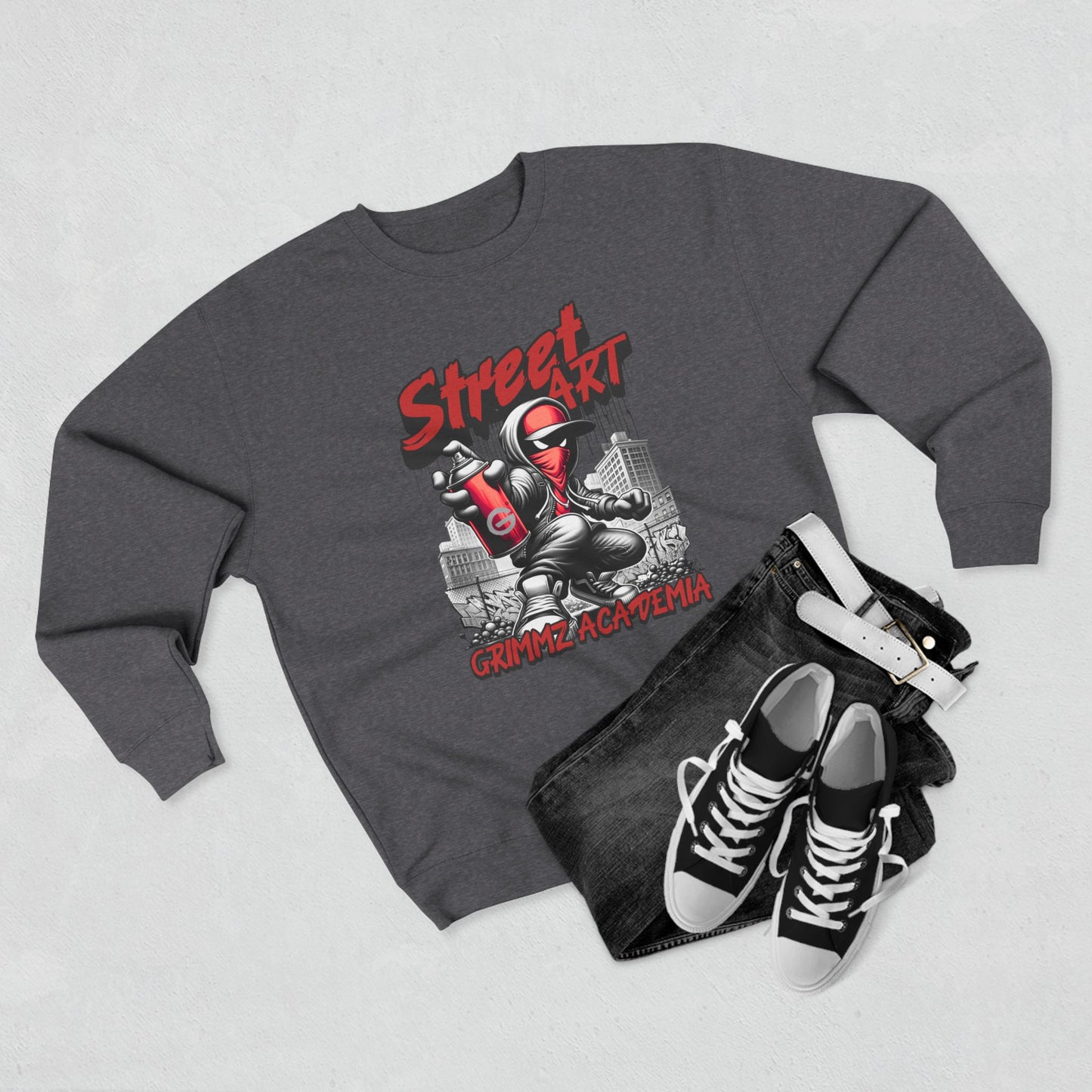 Street Art Graffiti Skater Sweatshirt