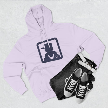 Minimalist Cowboy Silhouette Hoodie — Western Graphic Pullover