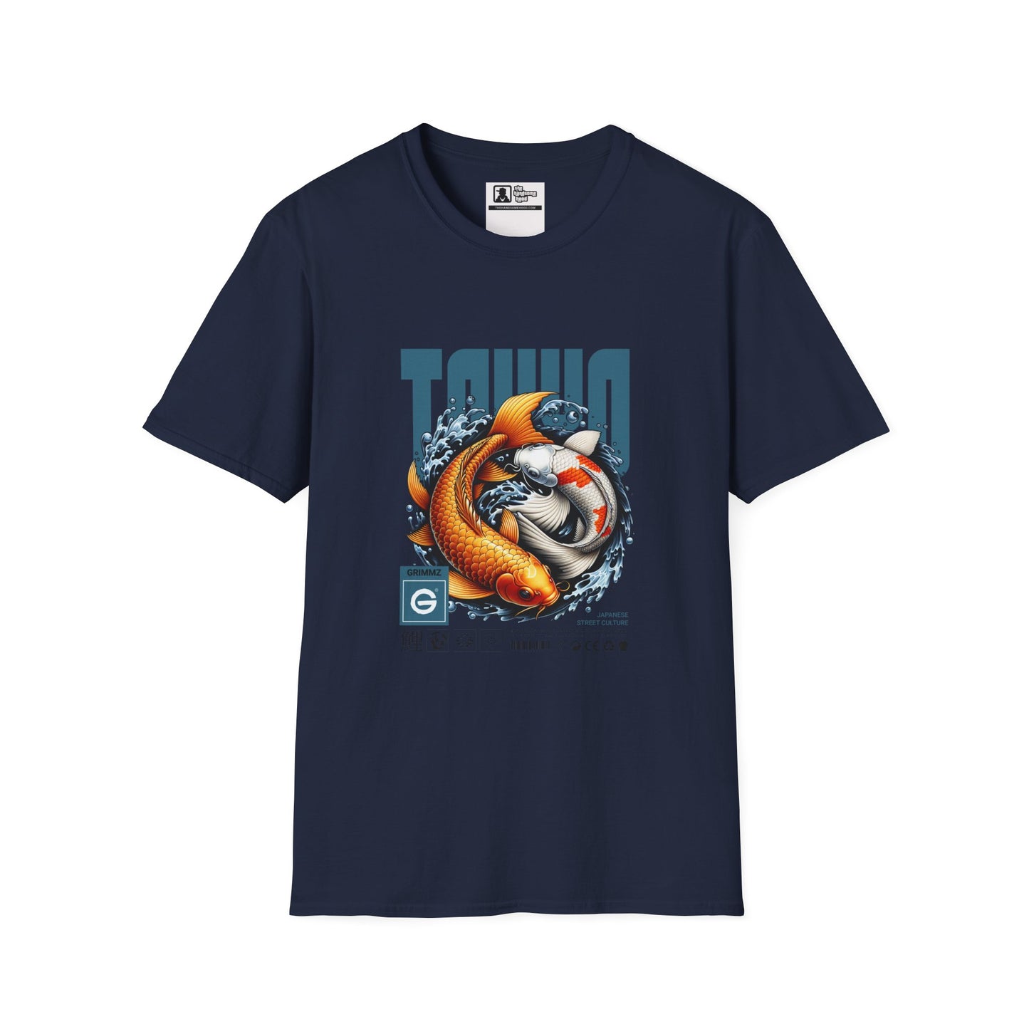 Koi Yin-Yang Kyoto Graphic Tee