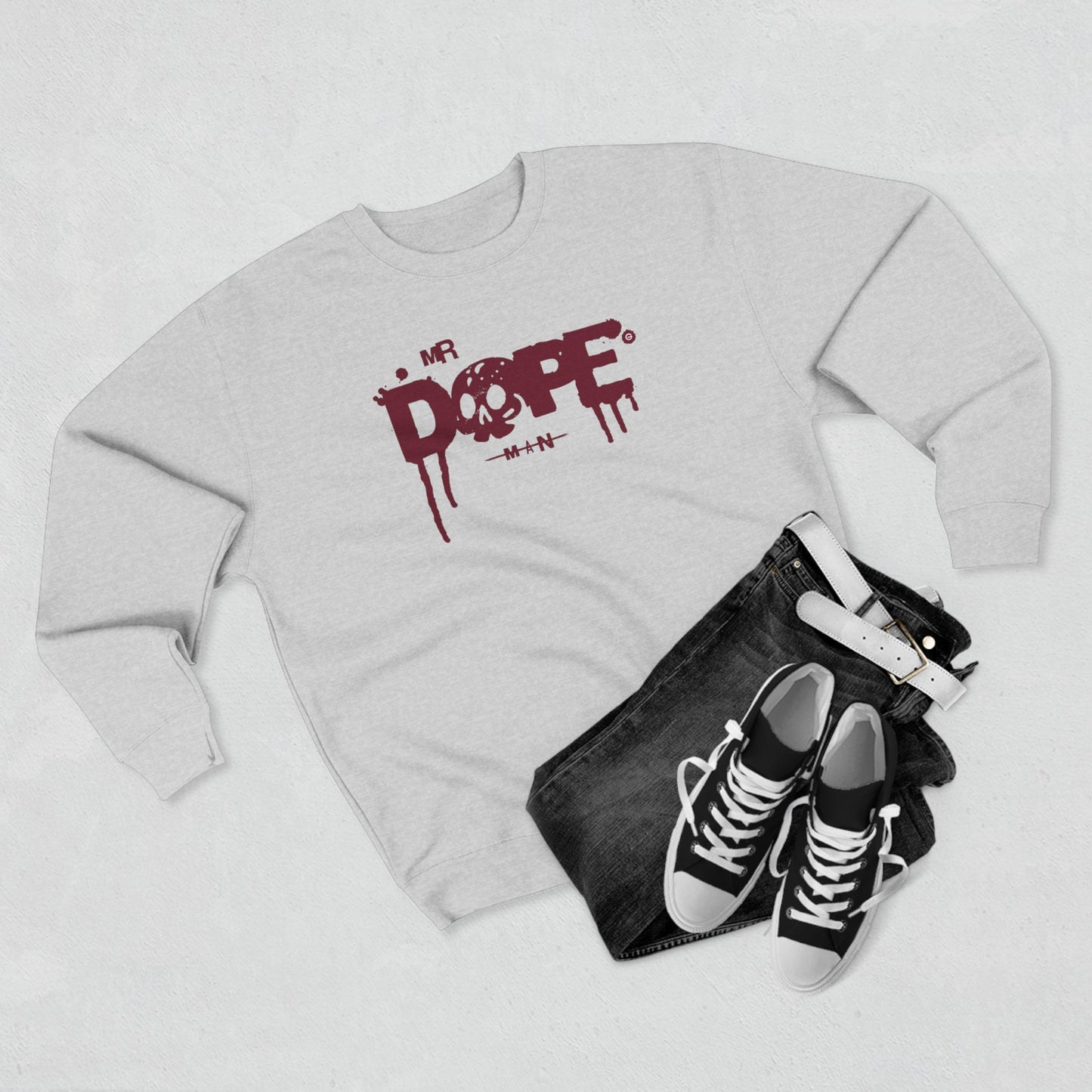 Mr dope man Unisex Crewneck Sweatshirt