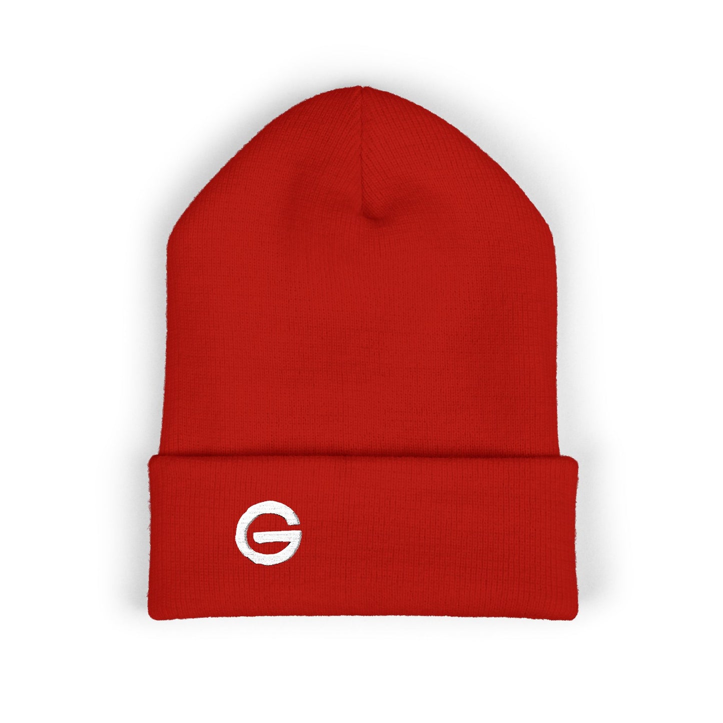 Yellow G Logo Knit Beanie