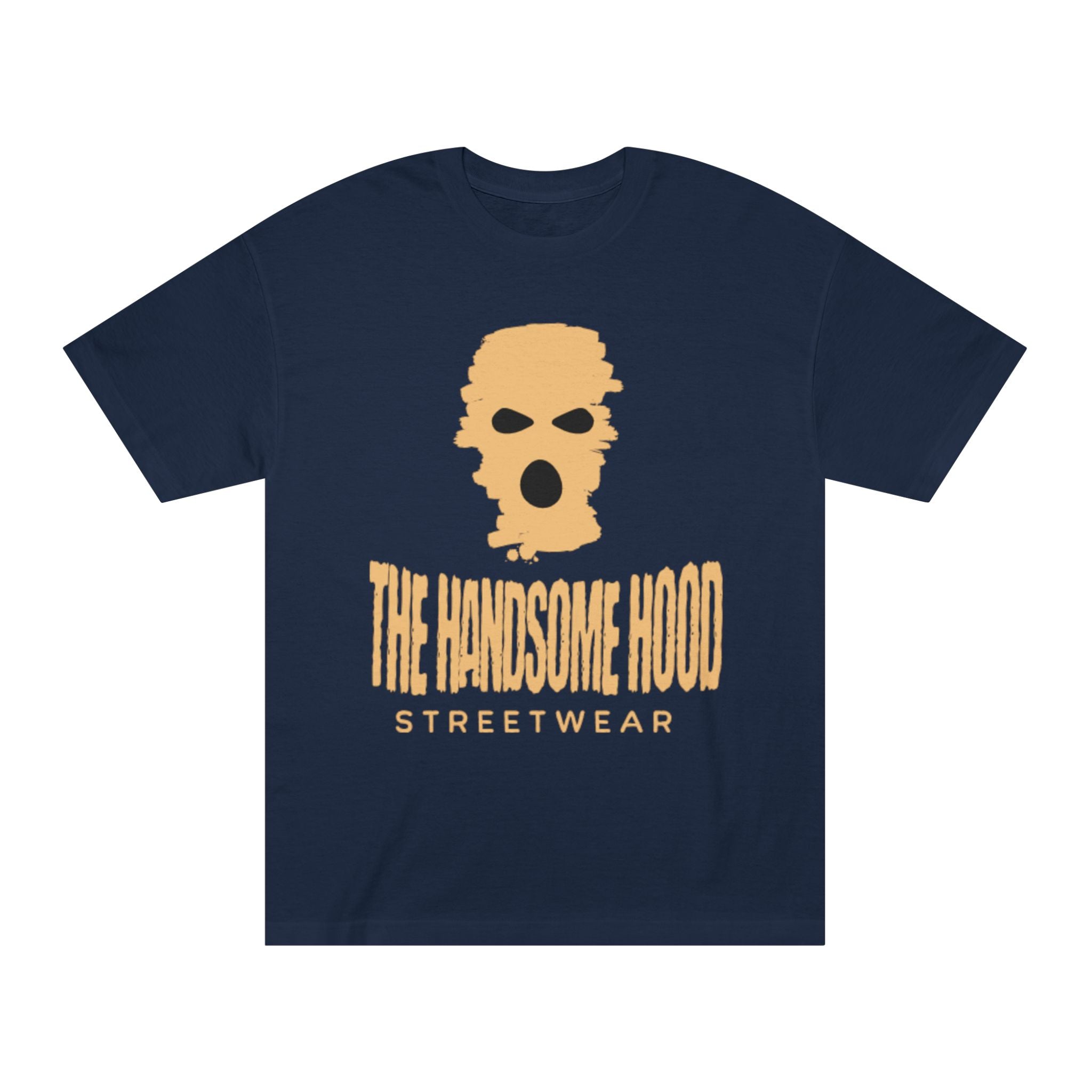 Streetwear Tee — "The Handsome Hood" Graphic T-Shirt