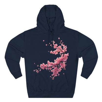 Three-Panel Fleece Hoodie
