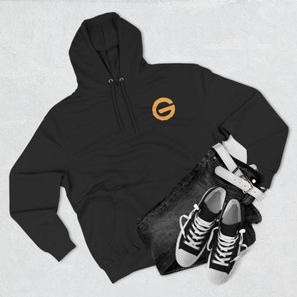 Hustle Flow Retro Gold Hoodie