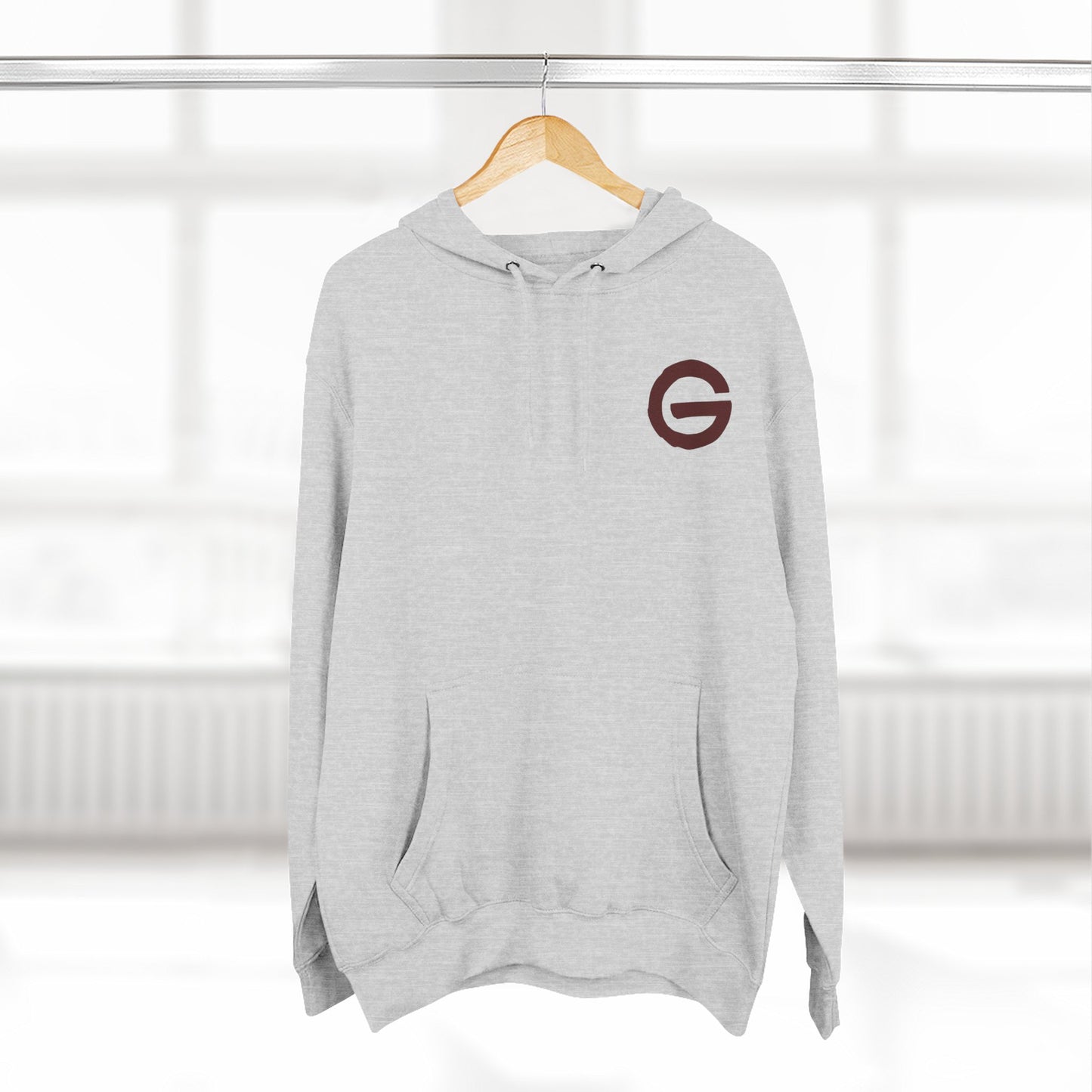 Minimalist 'G' Logo Hoodie Three-Panel