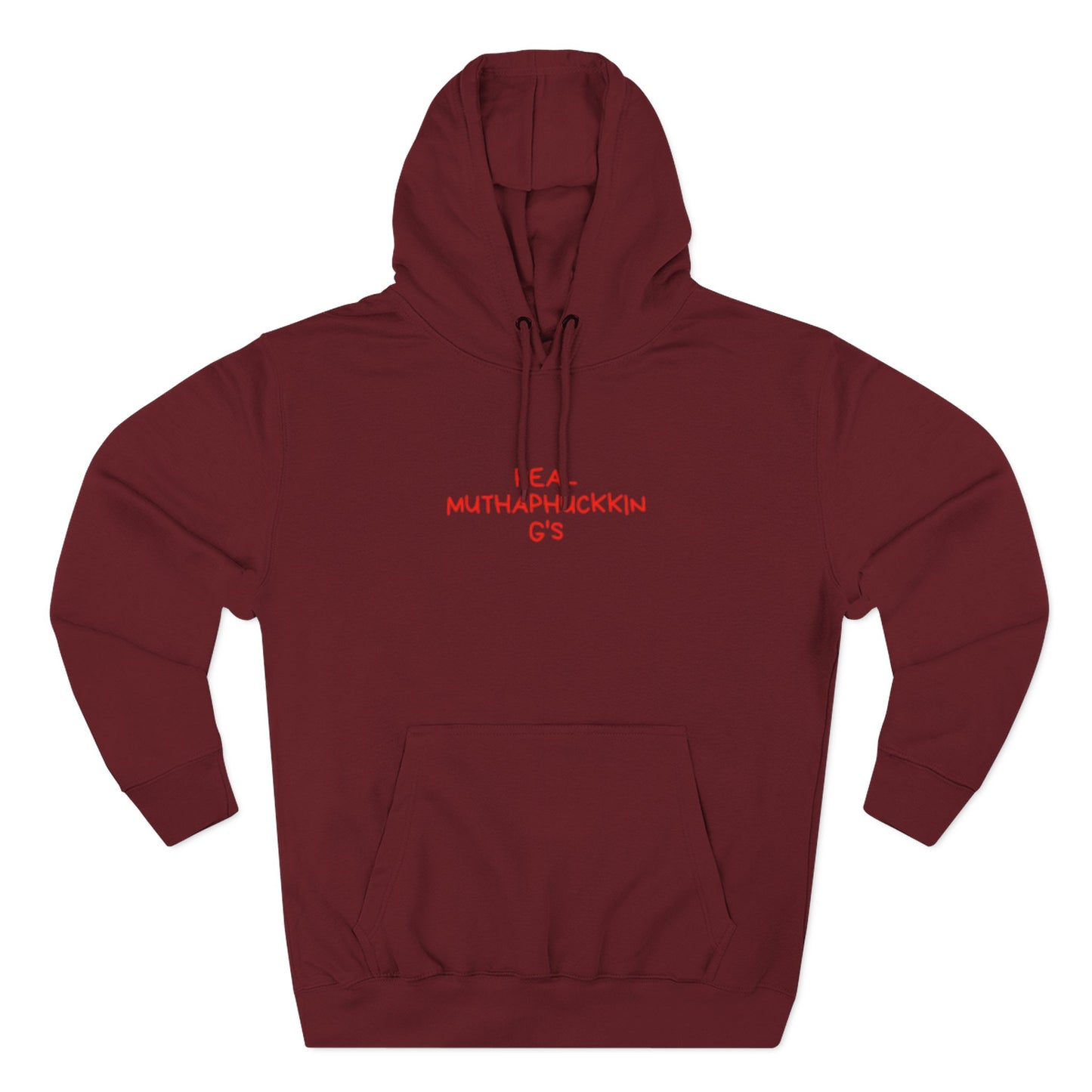 Red Brushstroke G Logo Hoodie