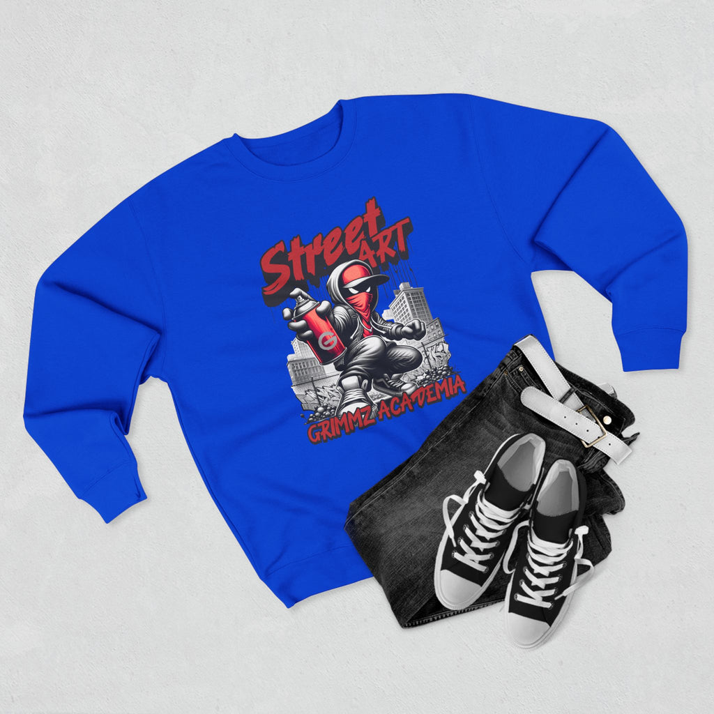 Street Art Crewneck Sweatshirt – Graffiti Skater Graphic