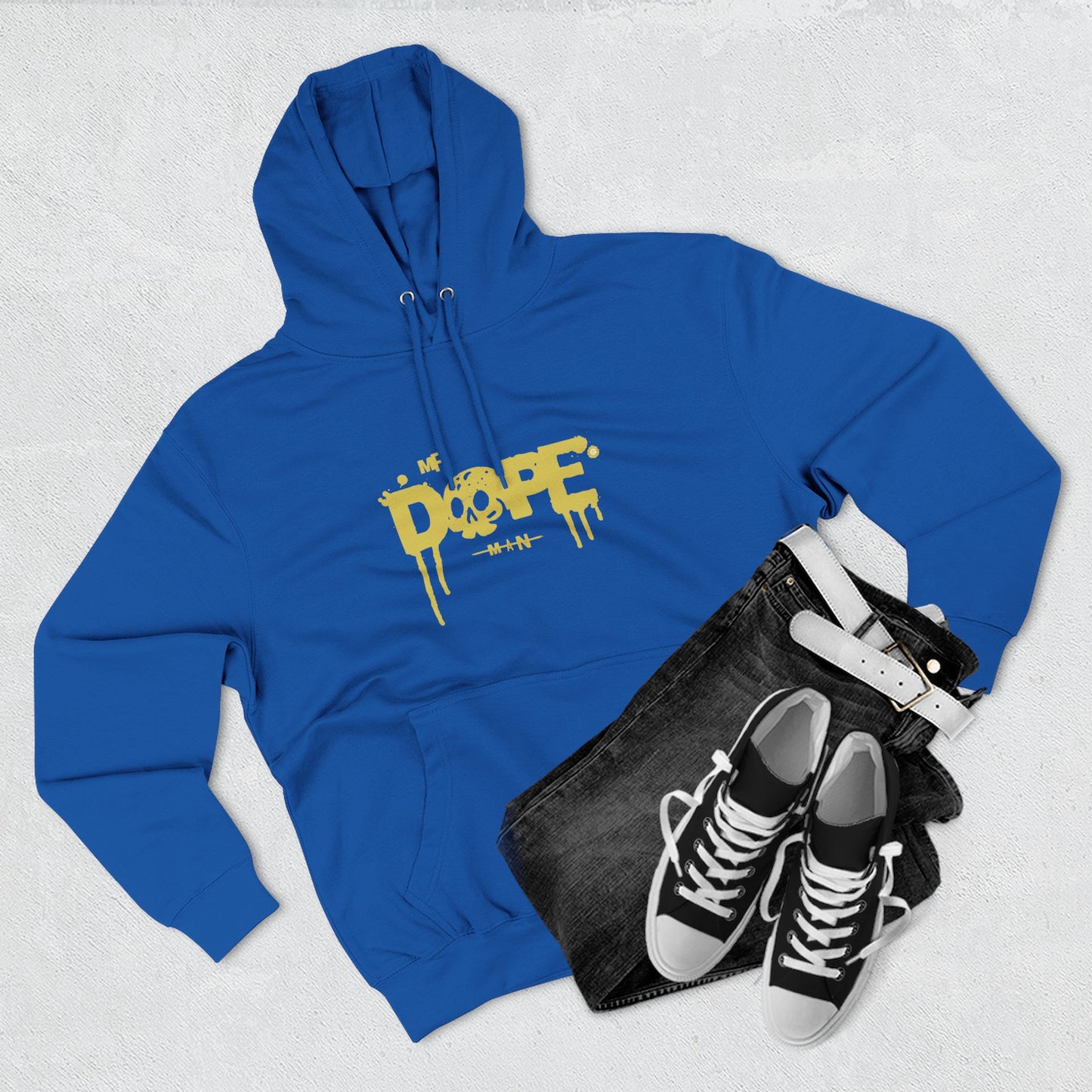 Dope Skull Graffiti Hoodie Urban Streetwear