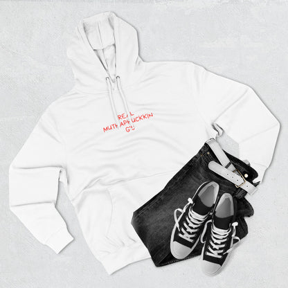 Red Brushstroke G Logo Hoodie