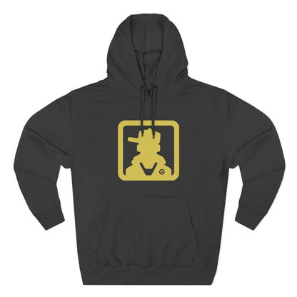 Gold Cowboy Western Hoodie Pullover