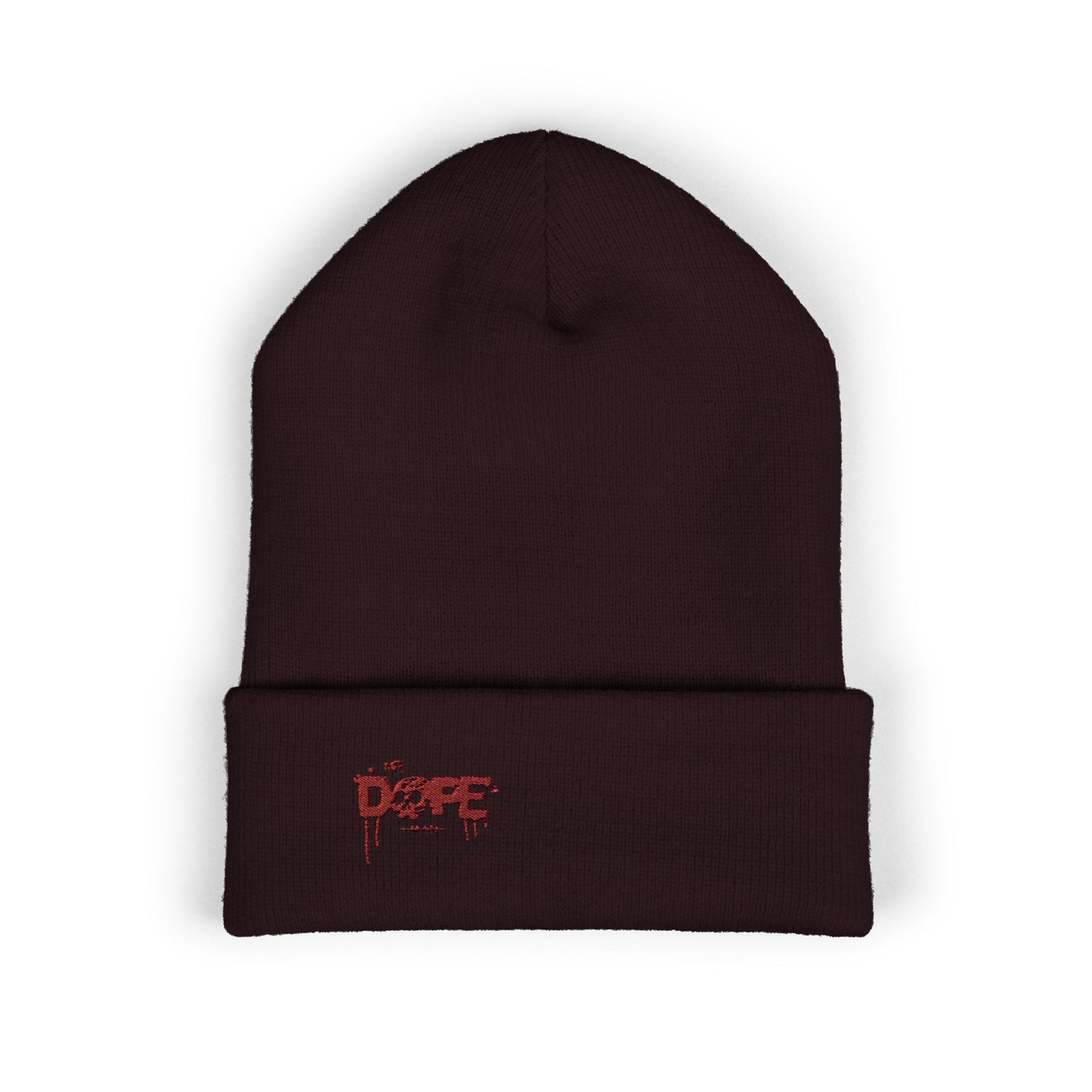 Dope Streetwear Knit Cuffed Beanie