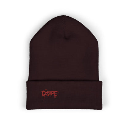 Dope Streetwear Knit Cuffed Beanie