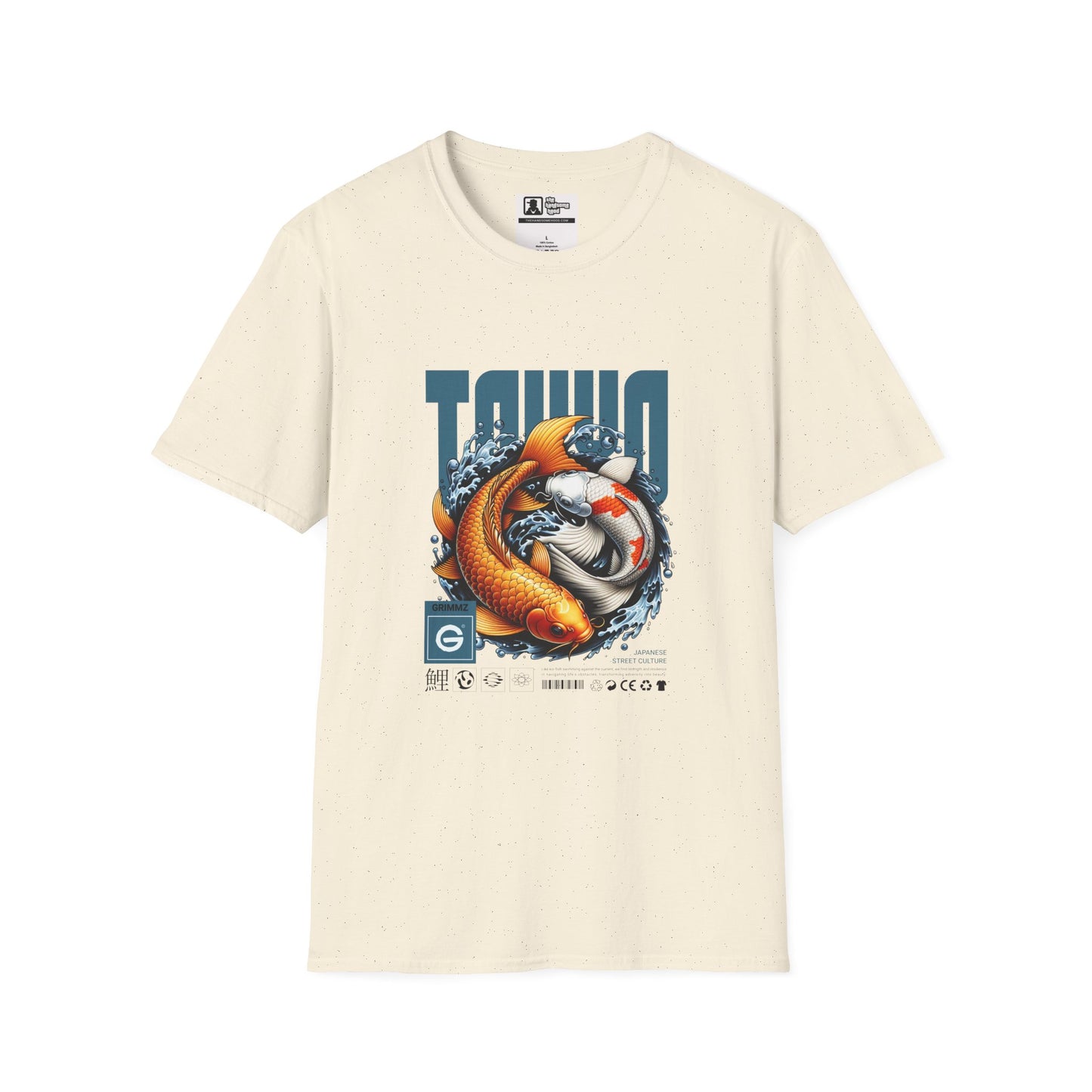 Koi Yin-Yang Kyoto Graphic Tee