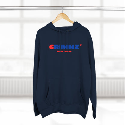 GRIIMZ Bold Red Blue Hoodie