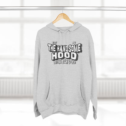 Handsome Hood Retro Script Hoodie