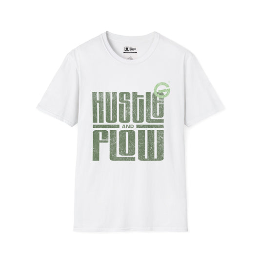 Hustle and Flow T-Shirt — Vintage Green Graphic Tee