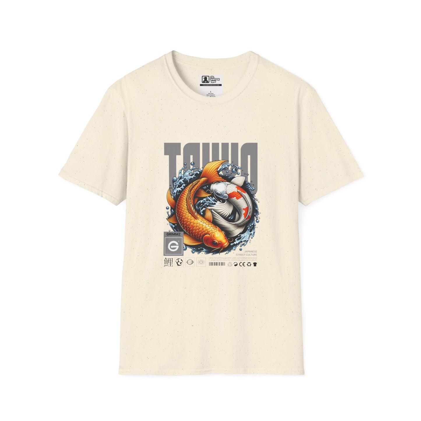 Taiko Koi Wave Graphic Tee