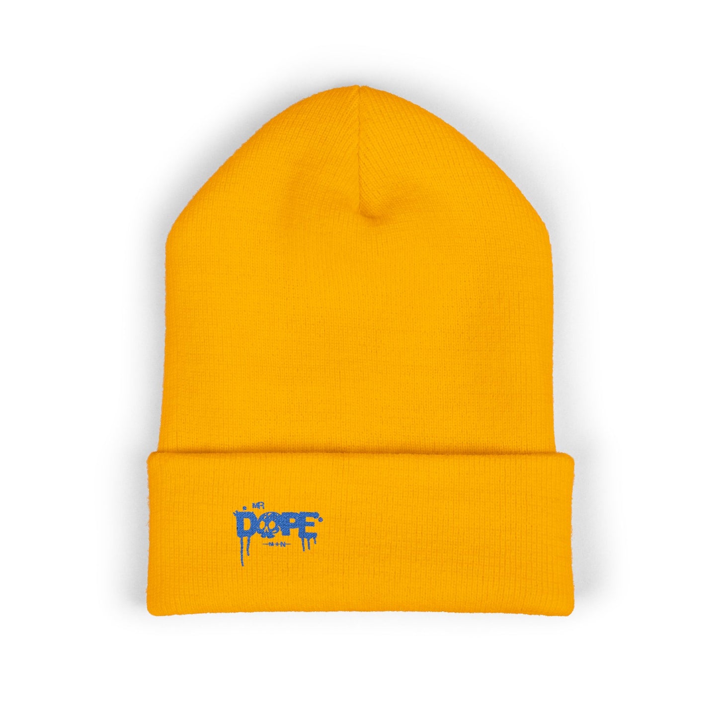 Embroidered Dope Streetwear Knit Beanie