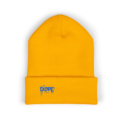 Embroidered Dope Streetwear Knit Beanie