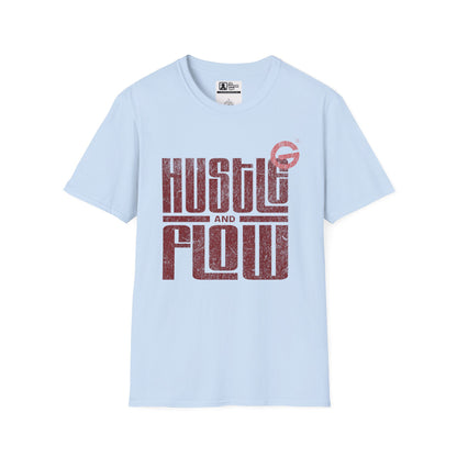 Hustle Flow Motivational Streetwear Tee
